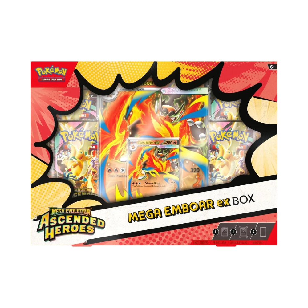 Pokemon: Mega Evolution: Ascended Heroes EX Box