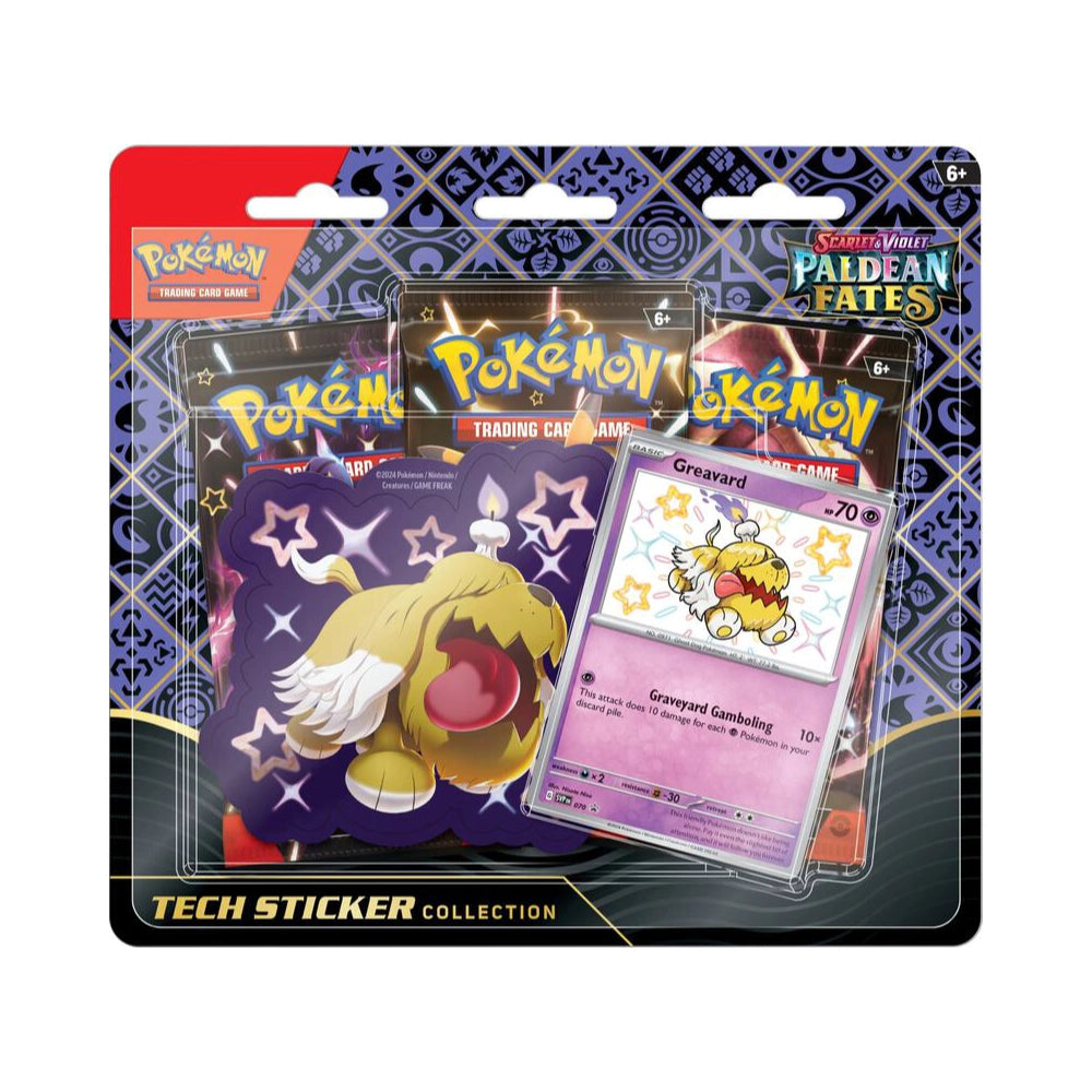 Pokémon TCG: Scarlet & Violet—Paldean Fates Tech Sticker Collection