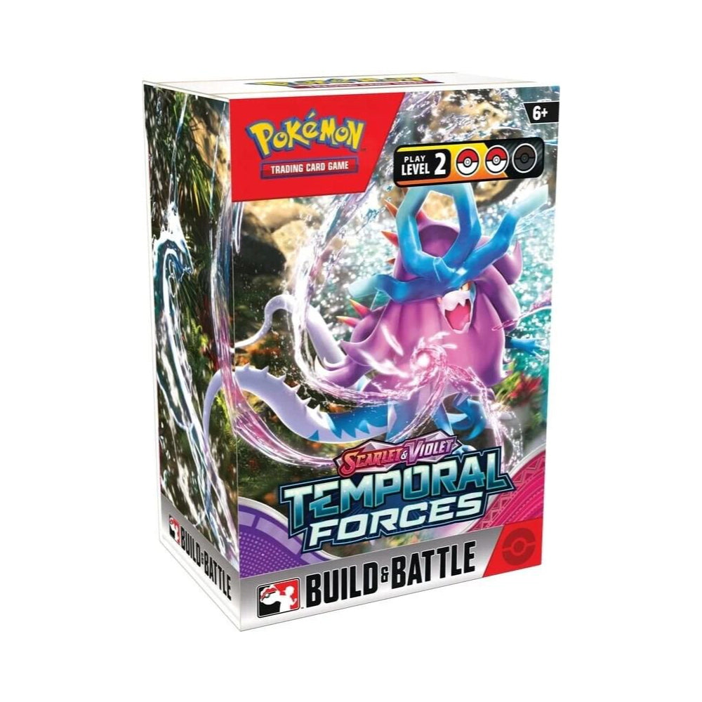 Pokémon TCG: Scarlet & Violet—Temporal Forces Build & Battle Box