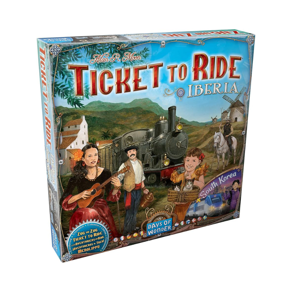 Ticket to Ride Iberia and South Korea