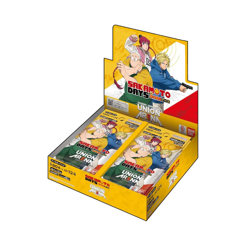 Union Arena TCG: Sakamoto Days Booster Display [UE19BT]