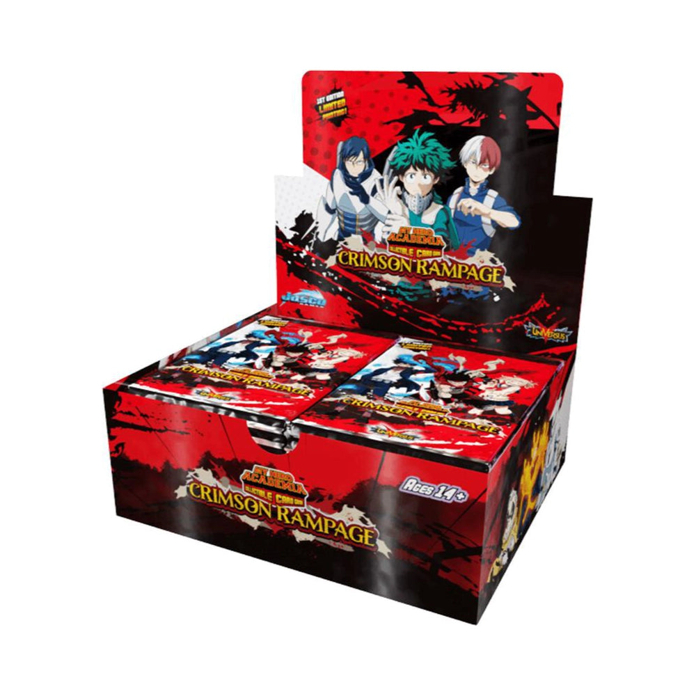 Universus: My Hero Academia Crimson Rampage Booster Display [Series 2]