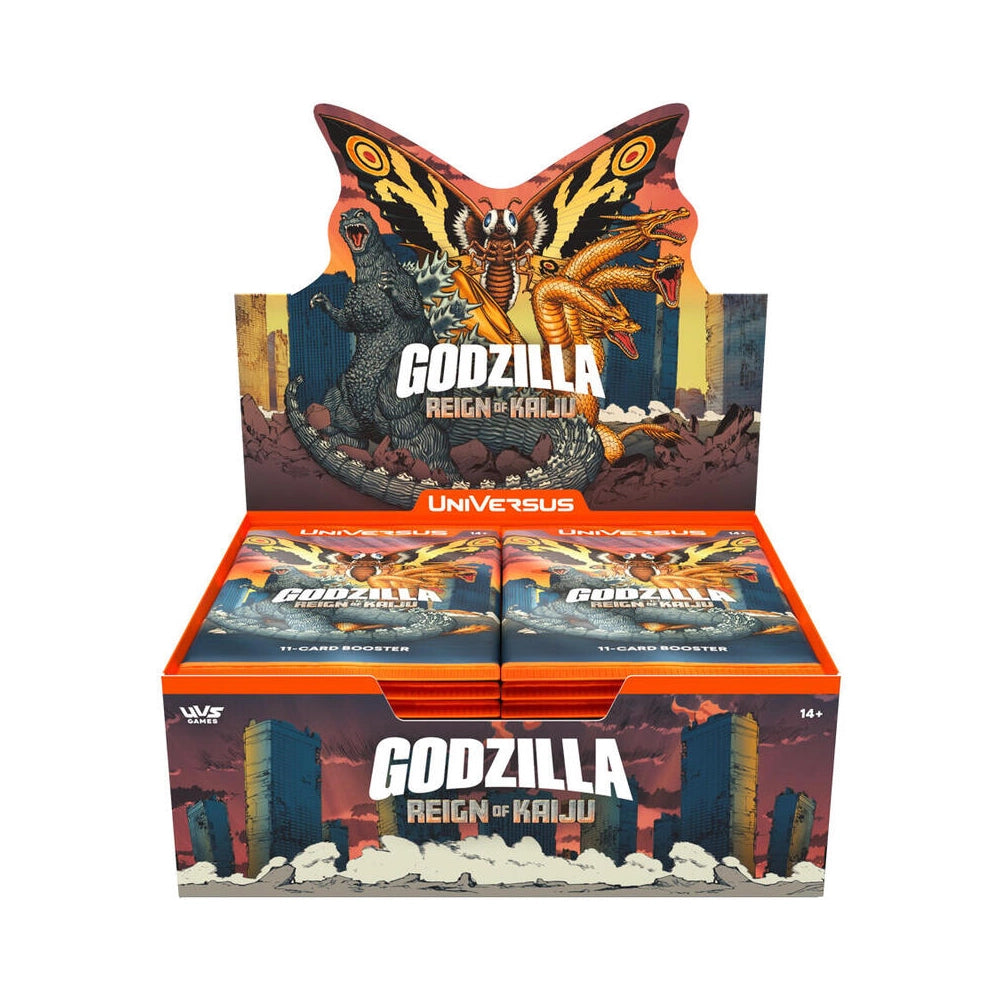 UniVersus: Godzilla - Reign of Kaiju Booster Display