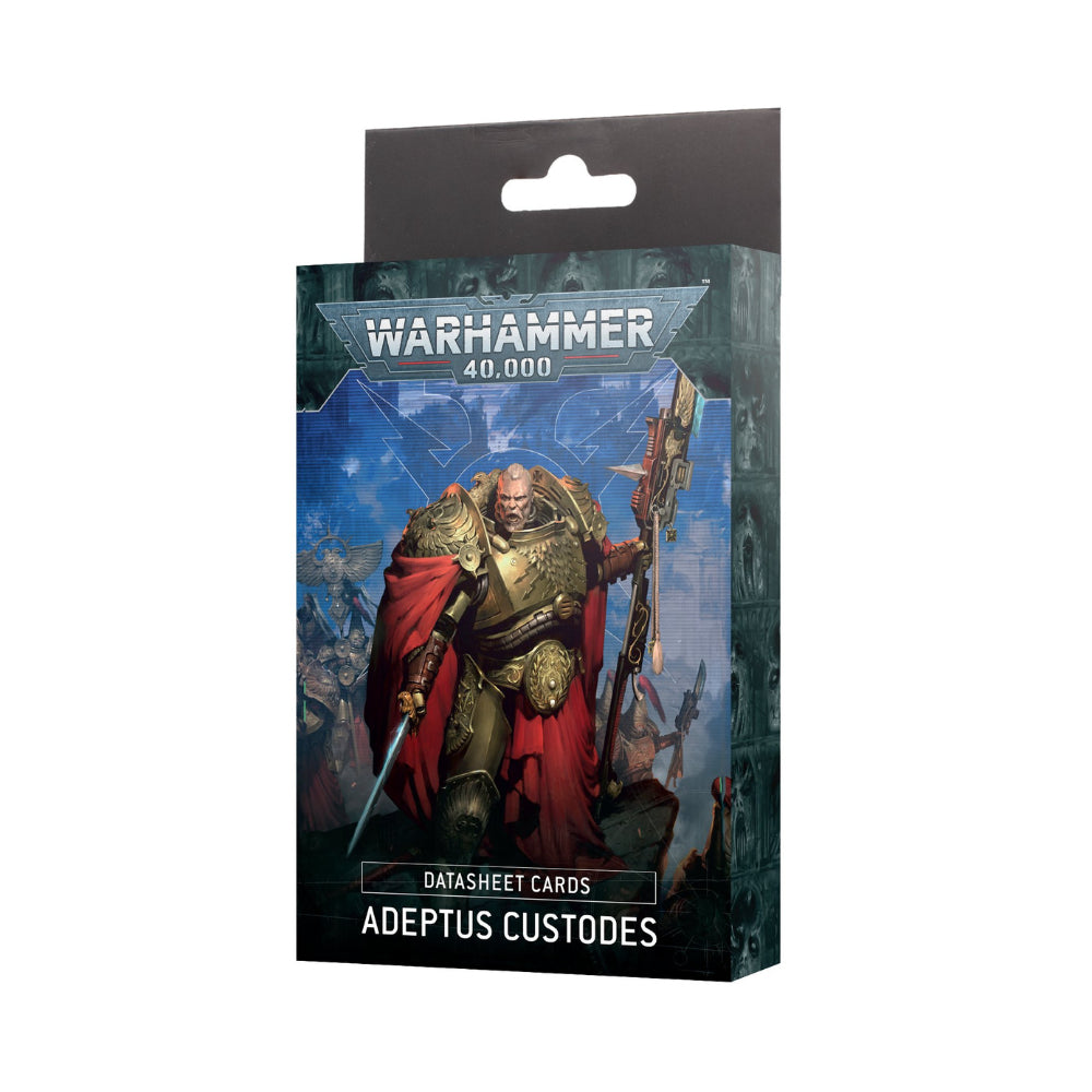 40K Adeptes Custodes Datasheet Cards: Adeptus Custodes (Eng)