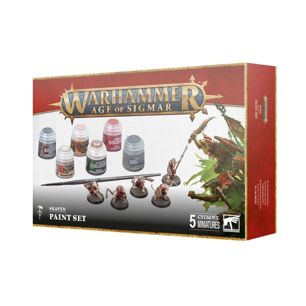 Warhammer Age of Sigmar: Skaven + Paint Set