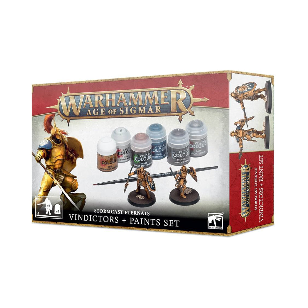 Warhammer Age Of Sigmar: Stormcast Eternals + Paint Set
