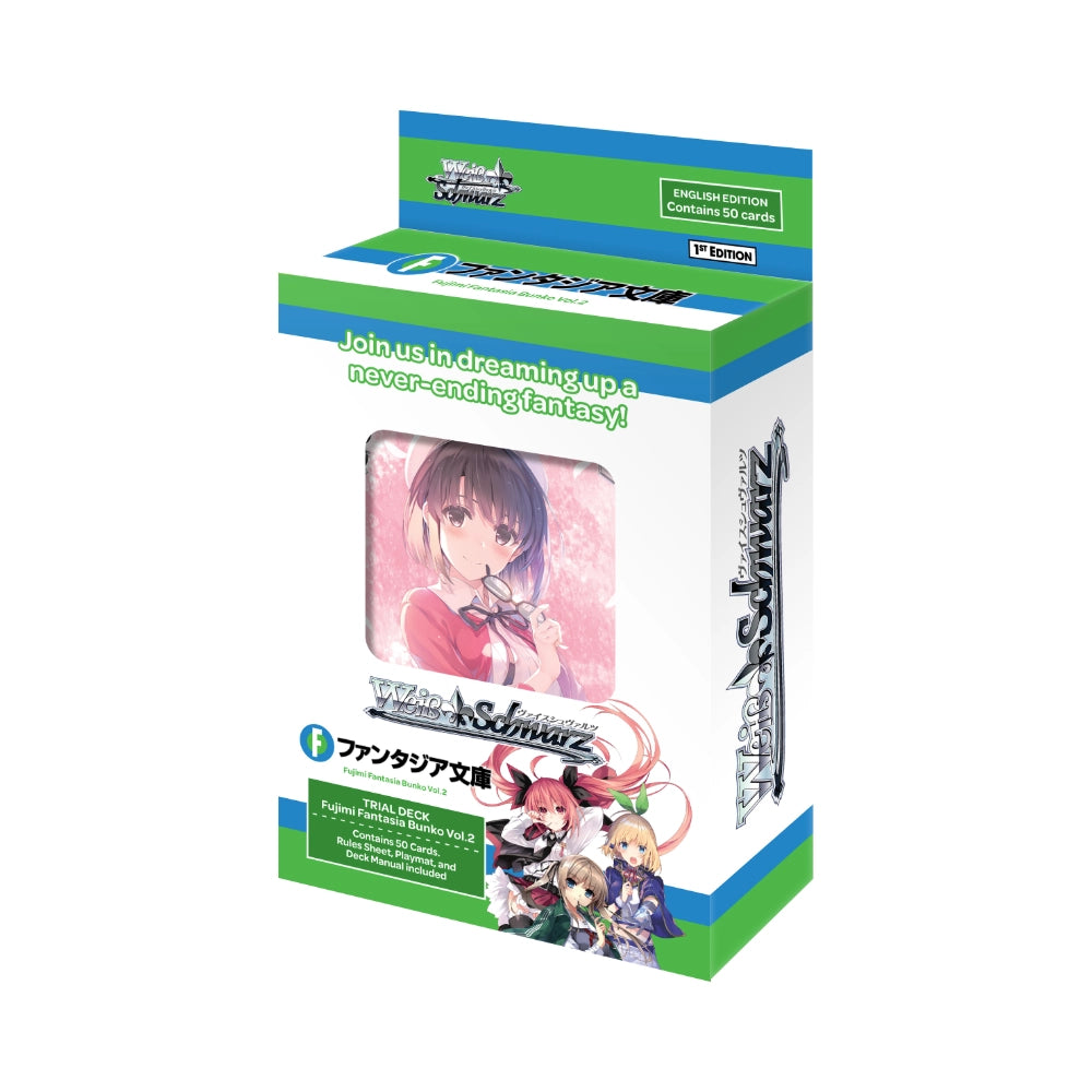Weiss Schwarz TCG: Fujimi Fantasia Bunko Volume 2 Trial Deck