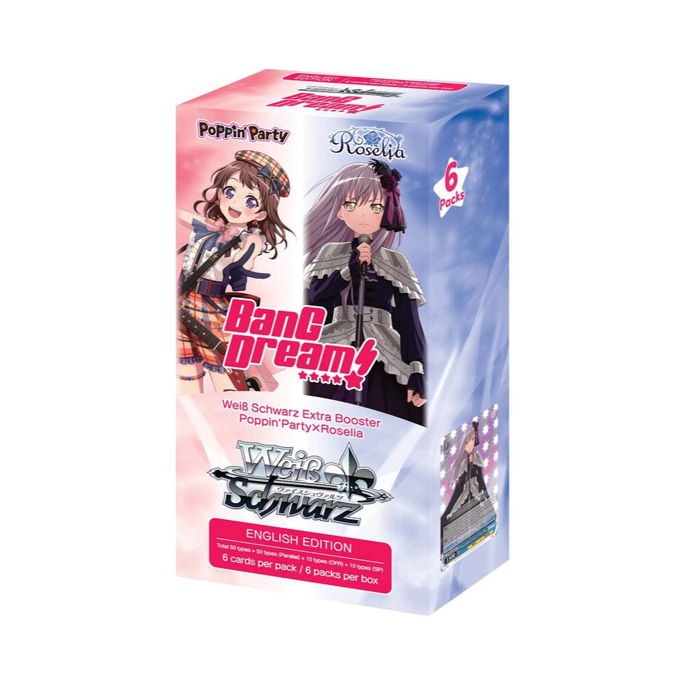 Weiss Schwarz: BanG Dream! Girls Band Party! Poppin'Party x Roselia Extra Booster Box [BD]