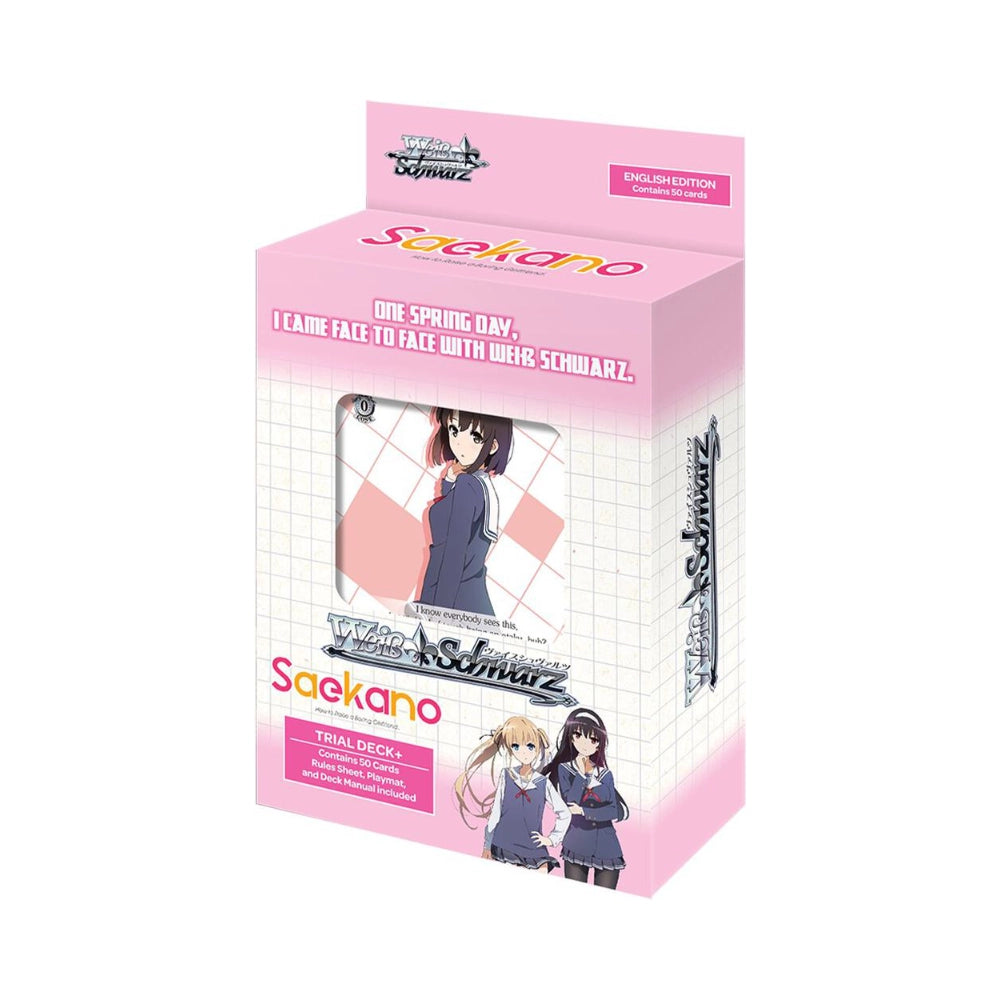 Weiss Schwarz: Saekano: How to Raise a Boring Girlfriend Trial Deck+ [SHS]