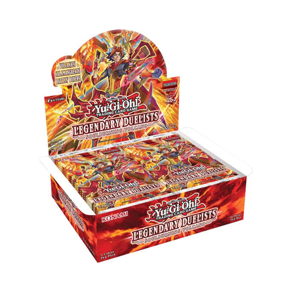 YGO Legendary Duelist Soulburning Volcano DISPLAY (36/dis)